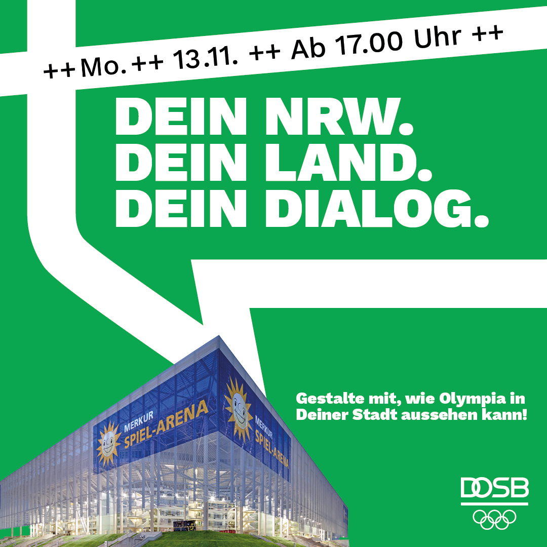 Olympia in NRW?Dialogforum Düsseldorf am 13.11.