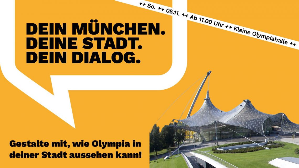 Dialogforum Olympiabewerbung des DOSB in der kleinen Olympiahalle, So. 05.11.